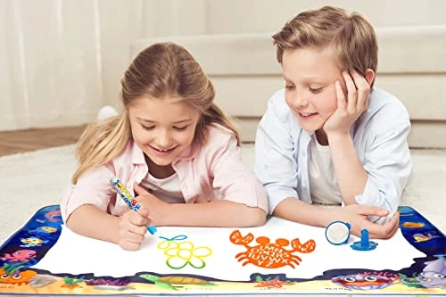 Under-The-Sea Doodle Mat - 3 years and up 1 pieces