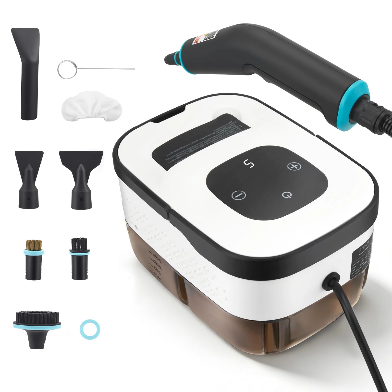 Handheld Steam Cleaner - 4.5 bar 1250 ml