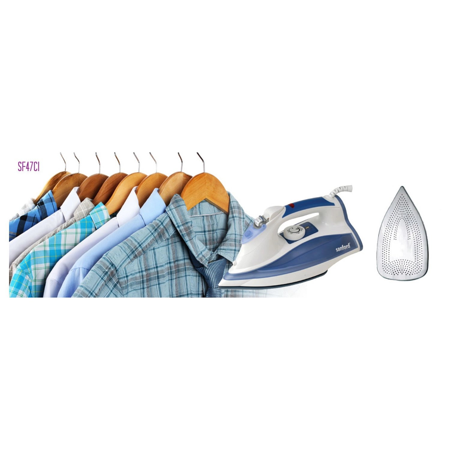 Steam Iron - 2200W Blue
