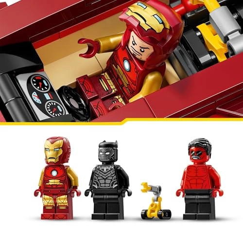 Iron Man Car & Black Panther vs. Red Hulk (76310)