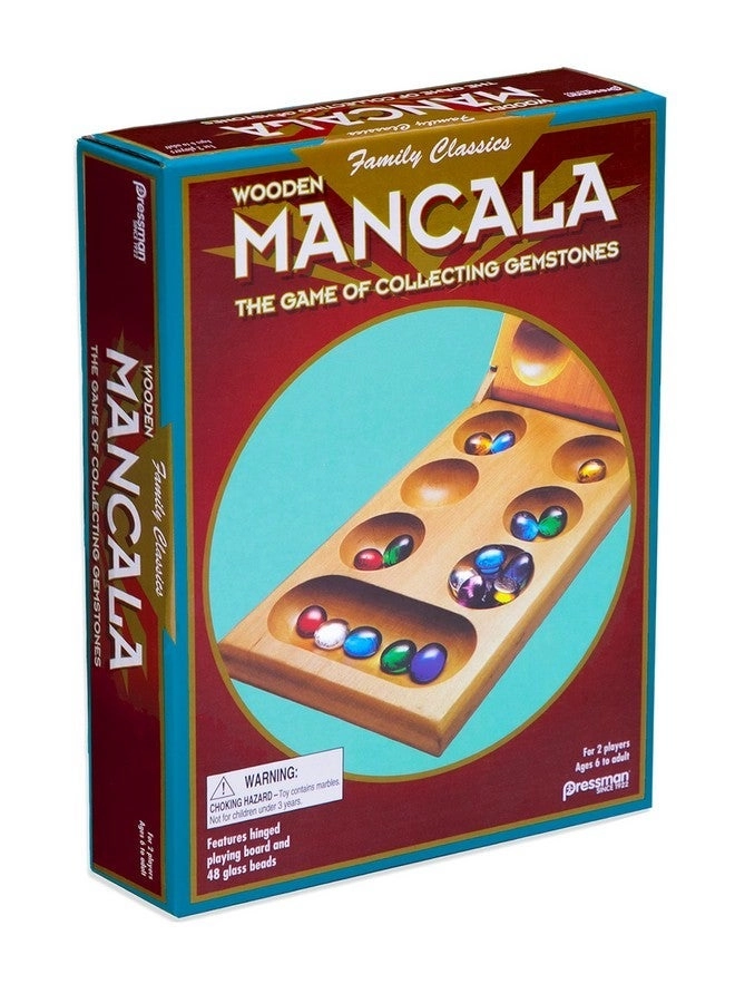 Classic Mancala - Fullsized Solid Wooden Board