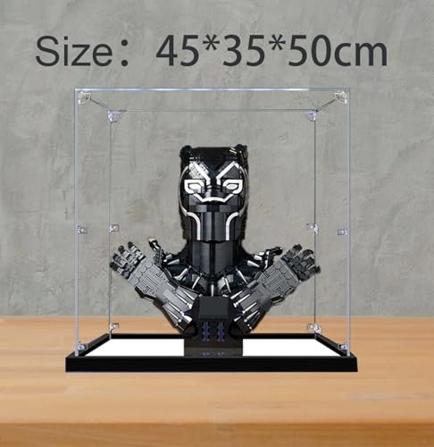 Acrylic Display Case (76215) - High Clarity 45 x 35 x 50 cm