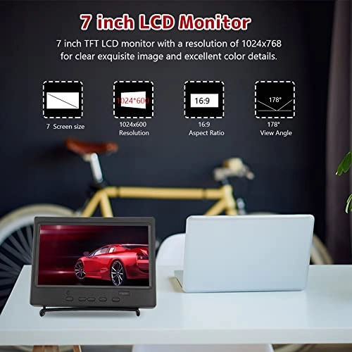 Monitor for Raspberry PI - SVGA Wide 7 Inches