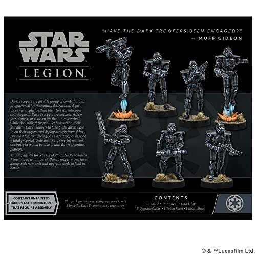 Star Wars: Legion: Imperial Dark Troopers Unit Expansion