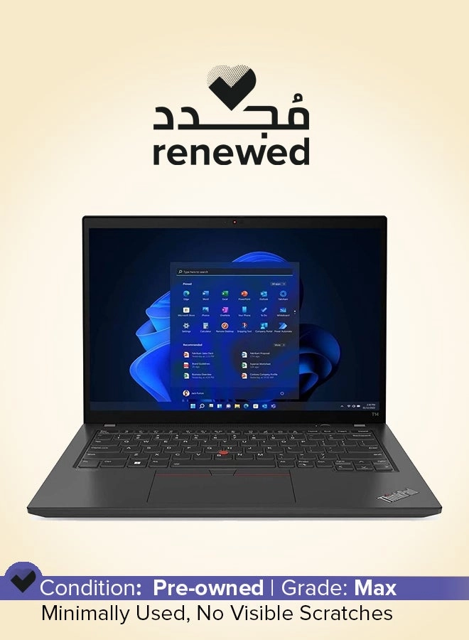 (Renewed) ThinkPad T14 Gen 3 - 14 in 512 GB 16 GB Core i7-1260P