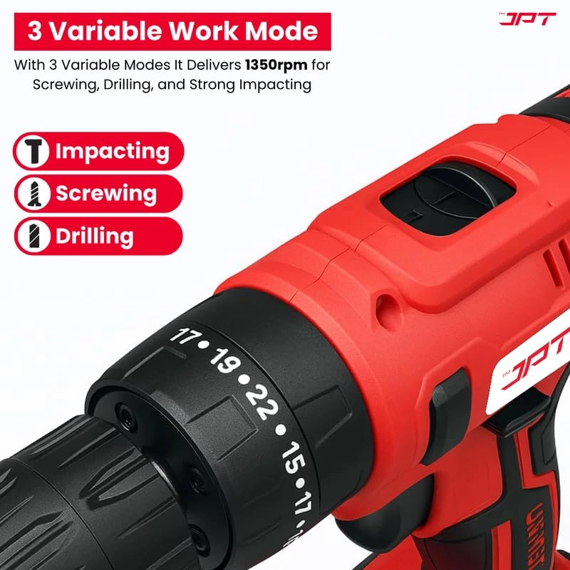 Impact Cordless Drill - 1.50 Kilowatt-hours