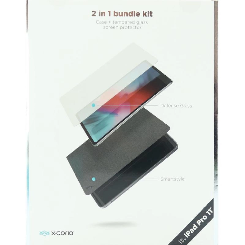 Raptic Book Type Case with Screen Protector and With Pencil Slot for iPad Pro 11-inch (2018)