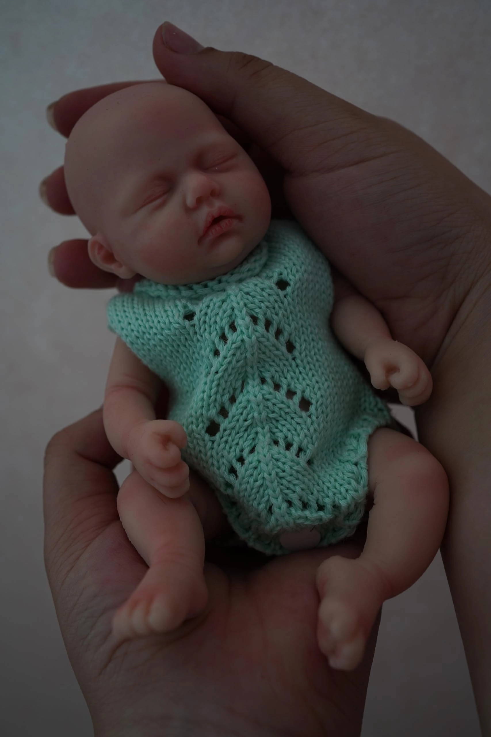 Jaden Reborn Baby Doll - 7 inches Silicone Ages 3+