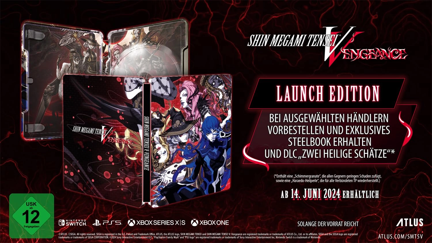 Atlus Shin Megami Tensei V: Vengeance Launch Edition - Xbox Series X