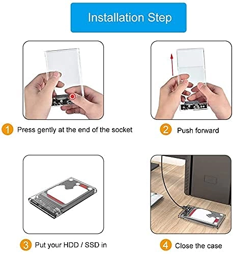 External Hard Drive Enclosure - 2.5 inch 7mm/9.5mm