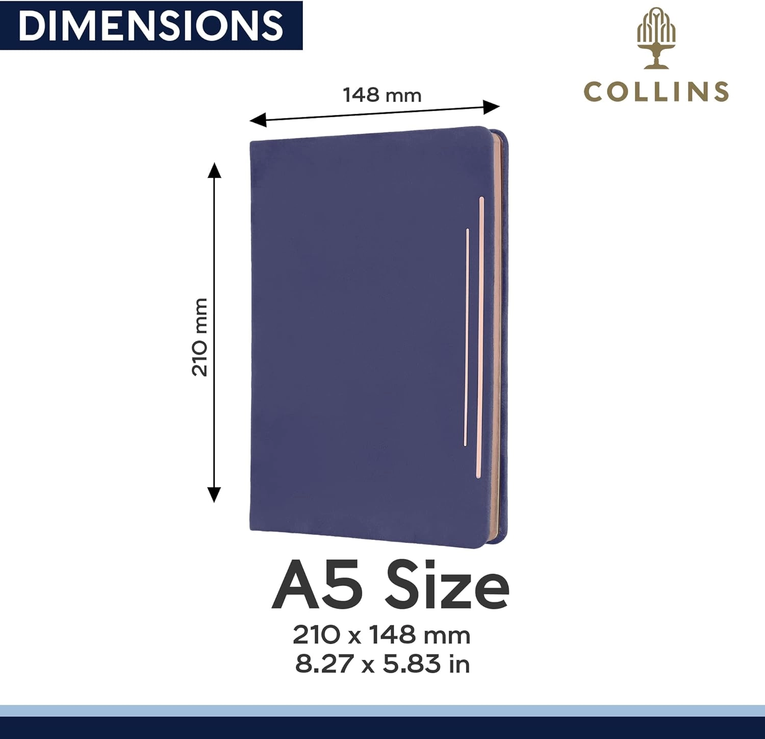 Sense A5 - Lined 192 Pages