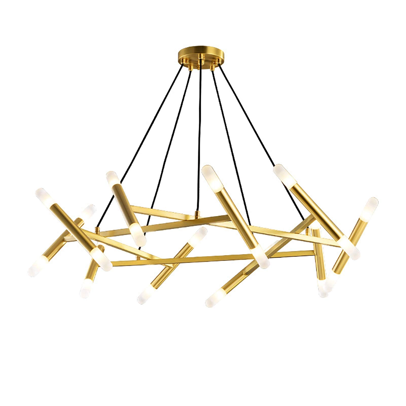 All Brass Chandelier