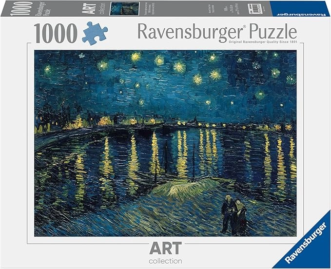 Ravensburger Van Gogh (Starry Night) Puzzle (12000064-8) - 1000 pcs