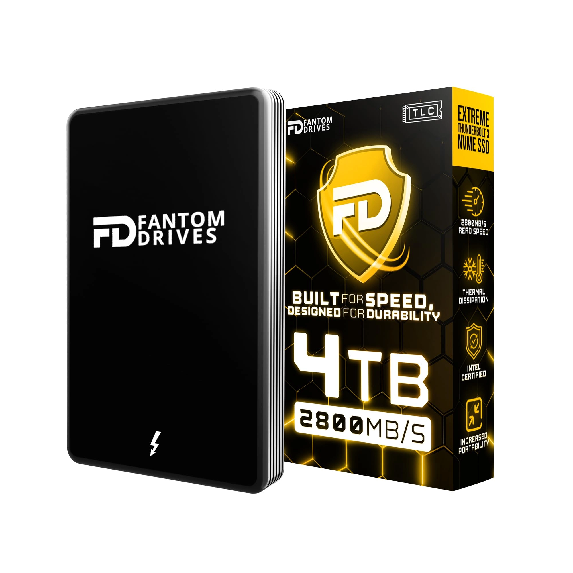 Fantom Drives eXtreme SSD - 4 TB