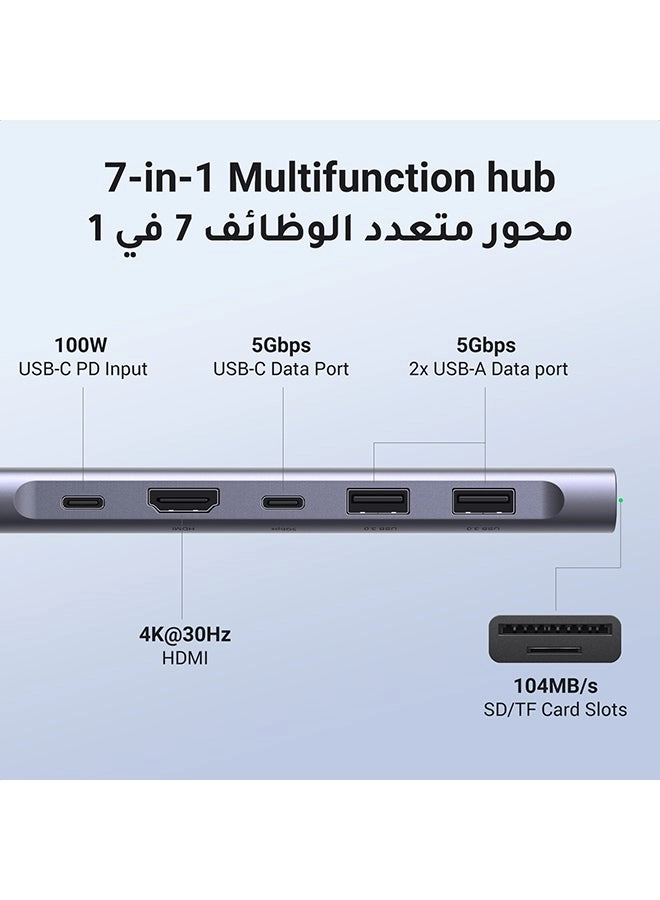 CM498 - 7-in-1 USB-C 4K HDMI