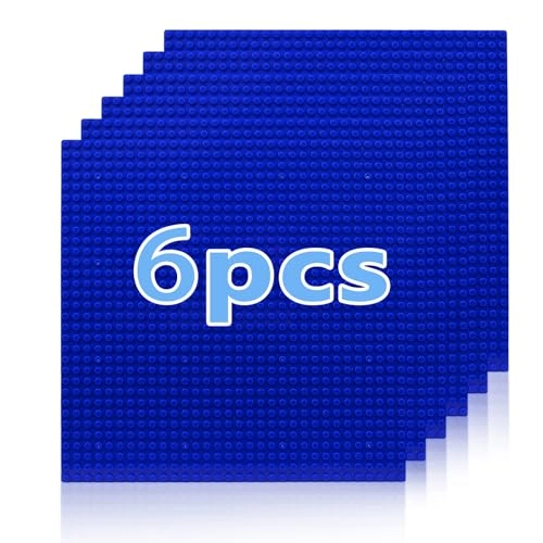 Classic Building Baseplates - 25.4X25.4cm 6-Pack