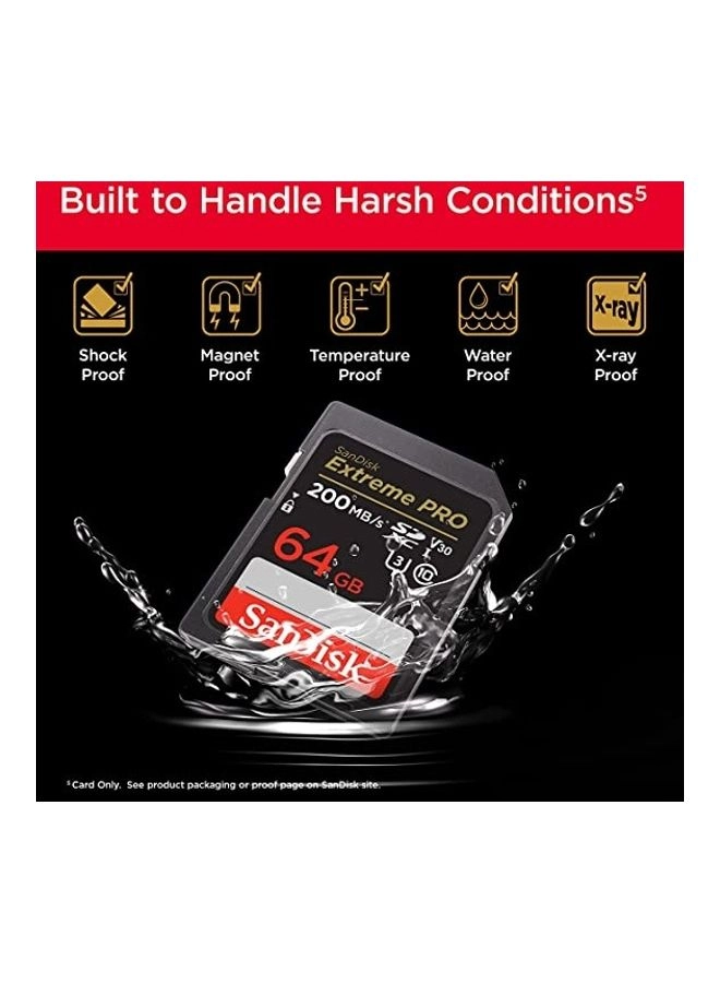 Extreme Pro SD U3 64GB