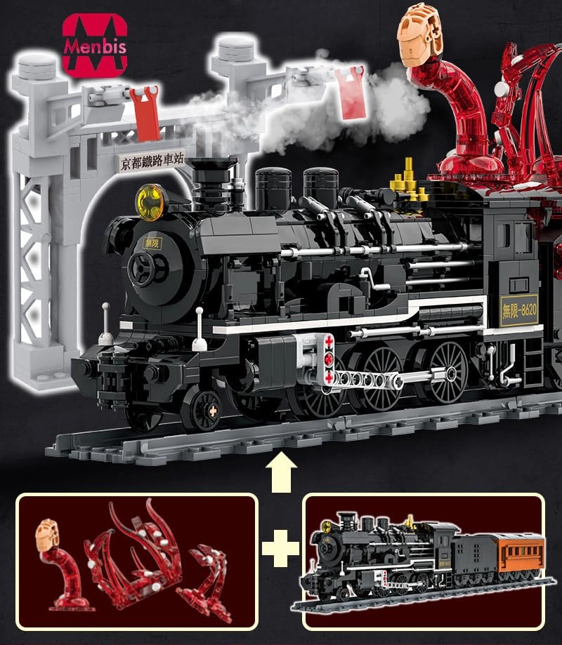 Train Building Model - 1760 pcs