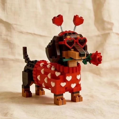 Dachshund Building Blocks Set - Dachshund 1 pcs