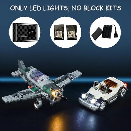 LED Light Kit (77012) - Fighter Plane Chase Set Battery Operated