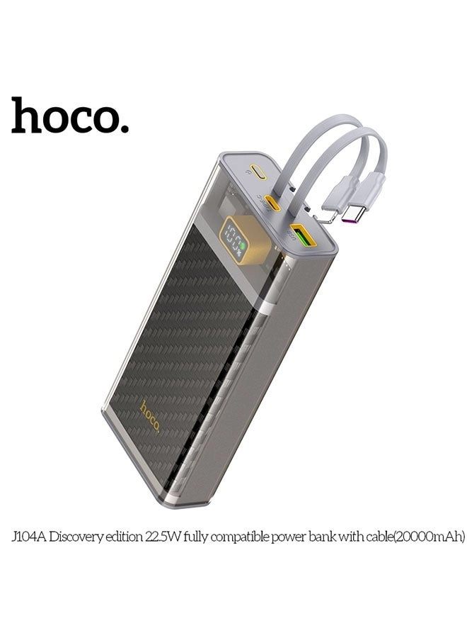 J104A - 20000mAh 22.5W Fast-Charging