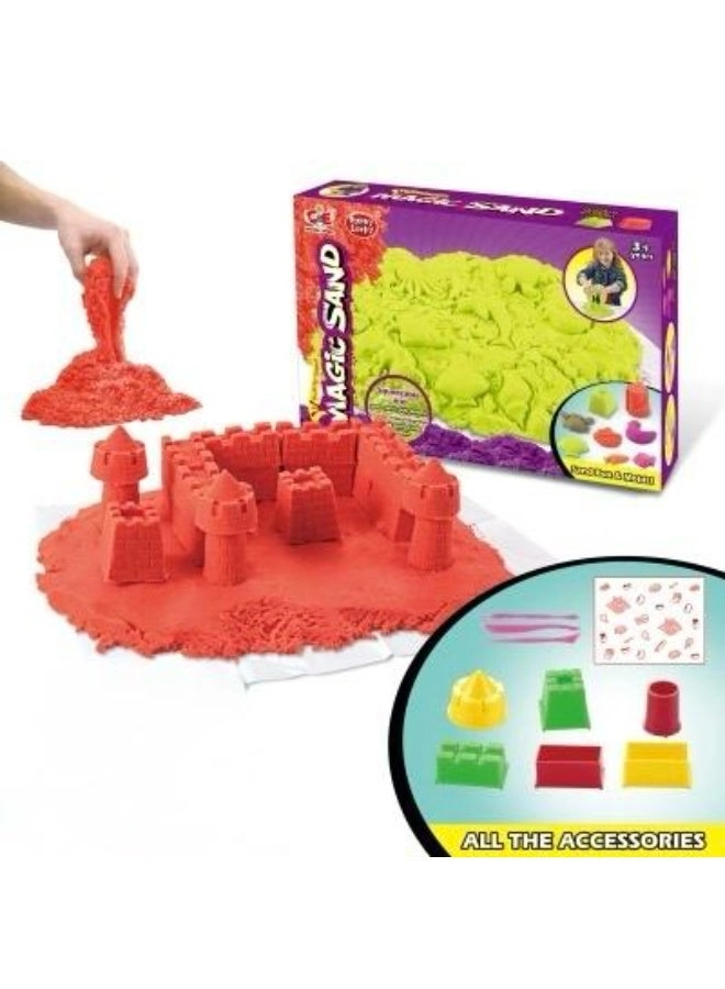 Toyland Moldable Kinetic Sand - Assorted colours 500gm