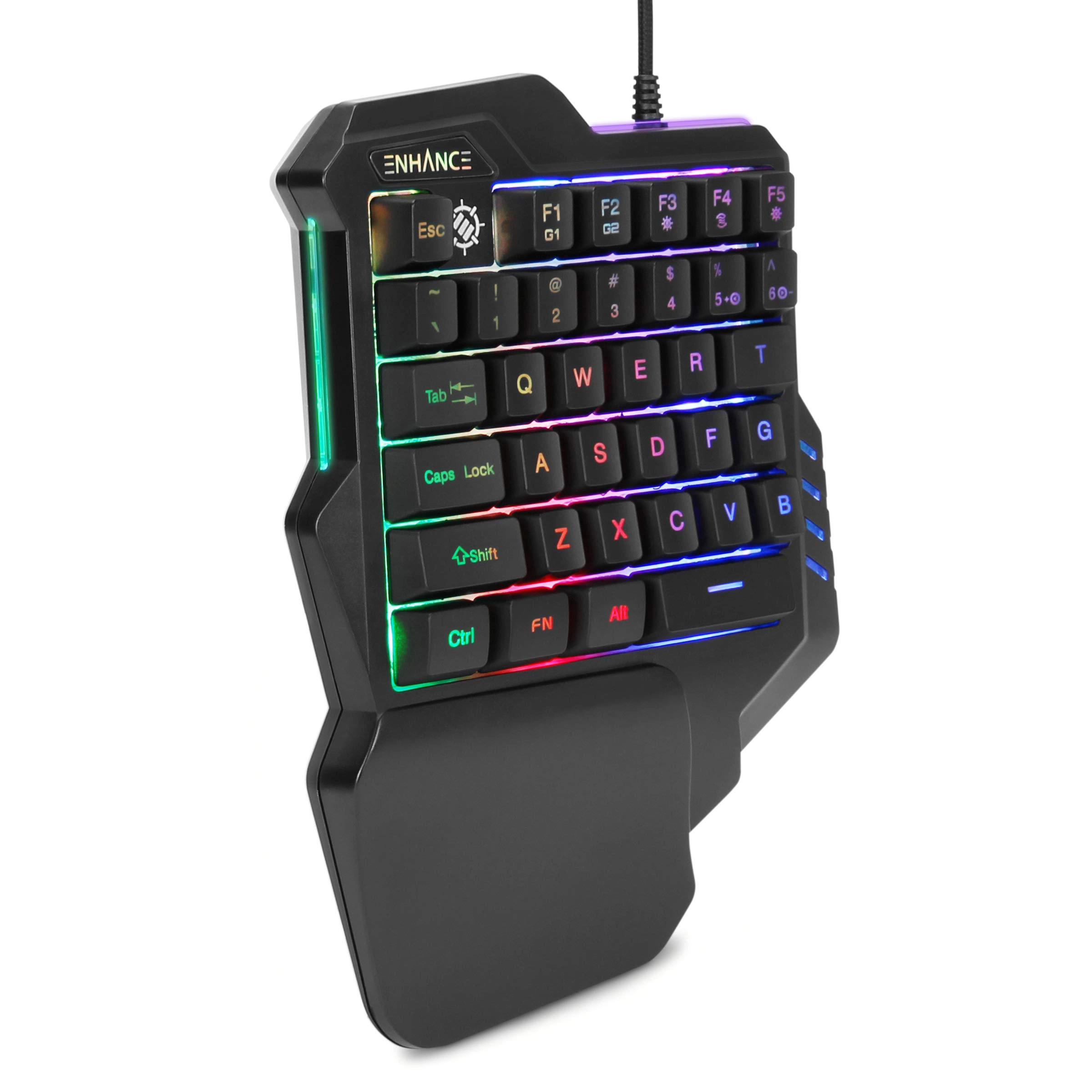 Enhance One Handed Keyboard Mini Gaming Keypad - Wired