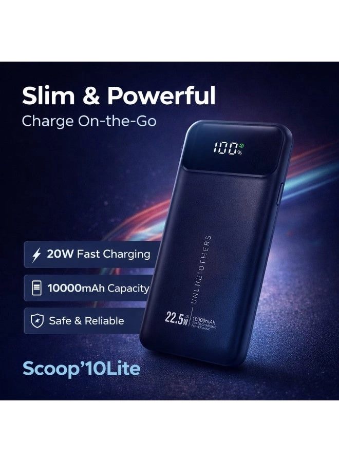 LYCKA Scoop 10 Lite - 10000mAh 22.5W