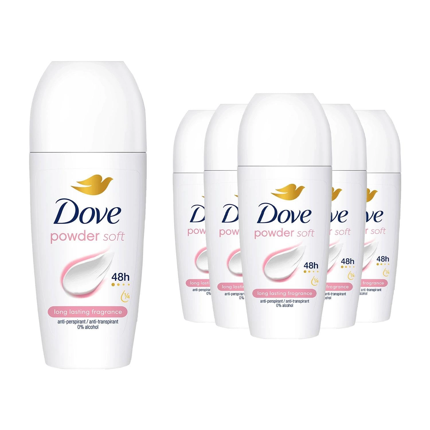Dove Powder Roll-On Deodorant - 50 ml