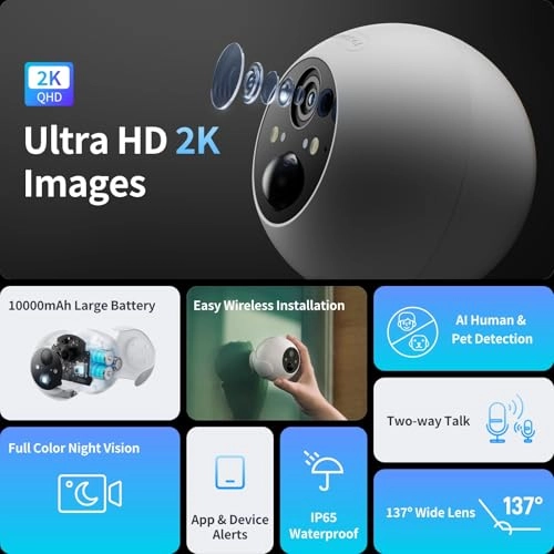 Outdoor Spotlight Cam 2K