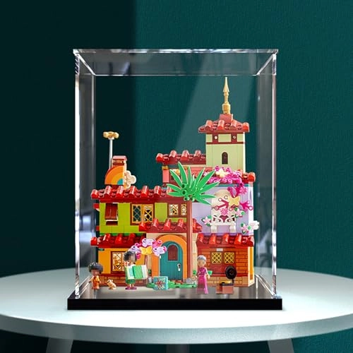 Acrylic Display case - 25x15x30cm 3mm Black Base