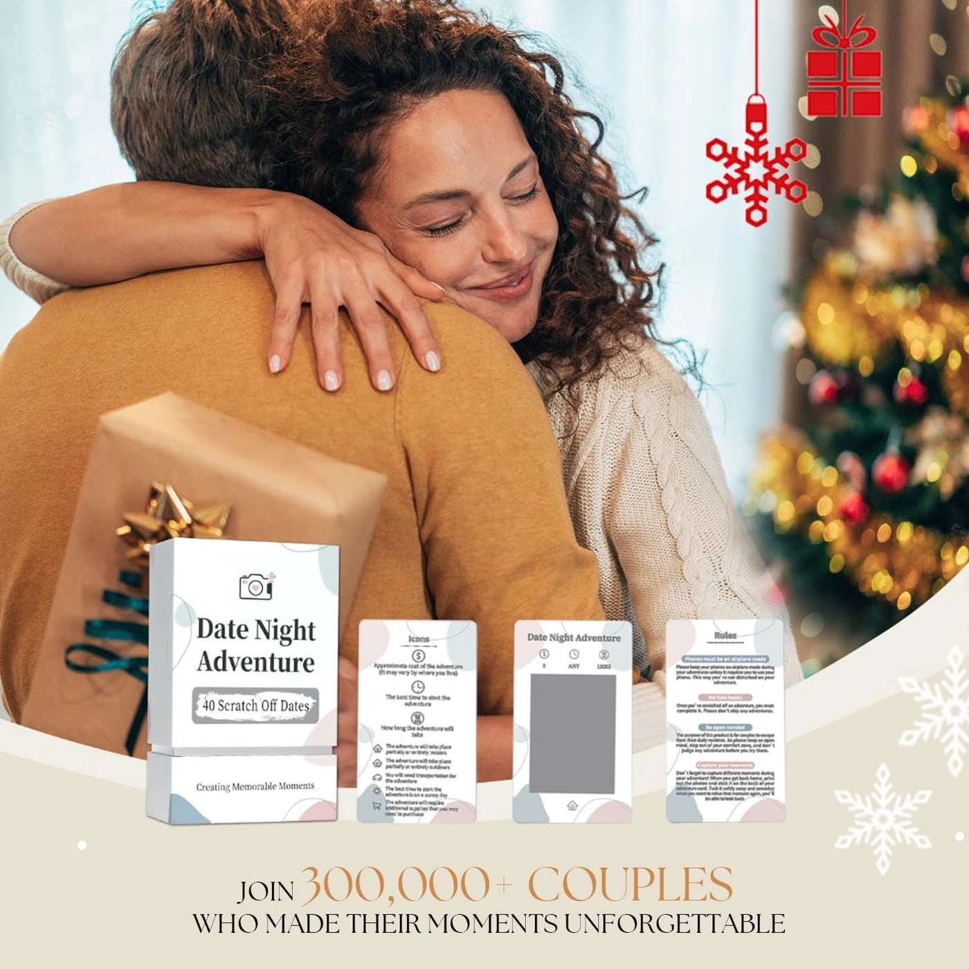 40 Date Ideas for Couples - Scratch Off Keepsake Album