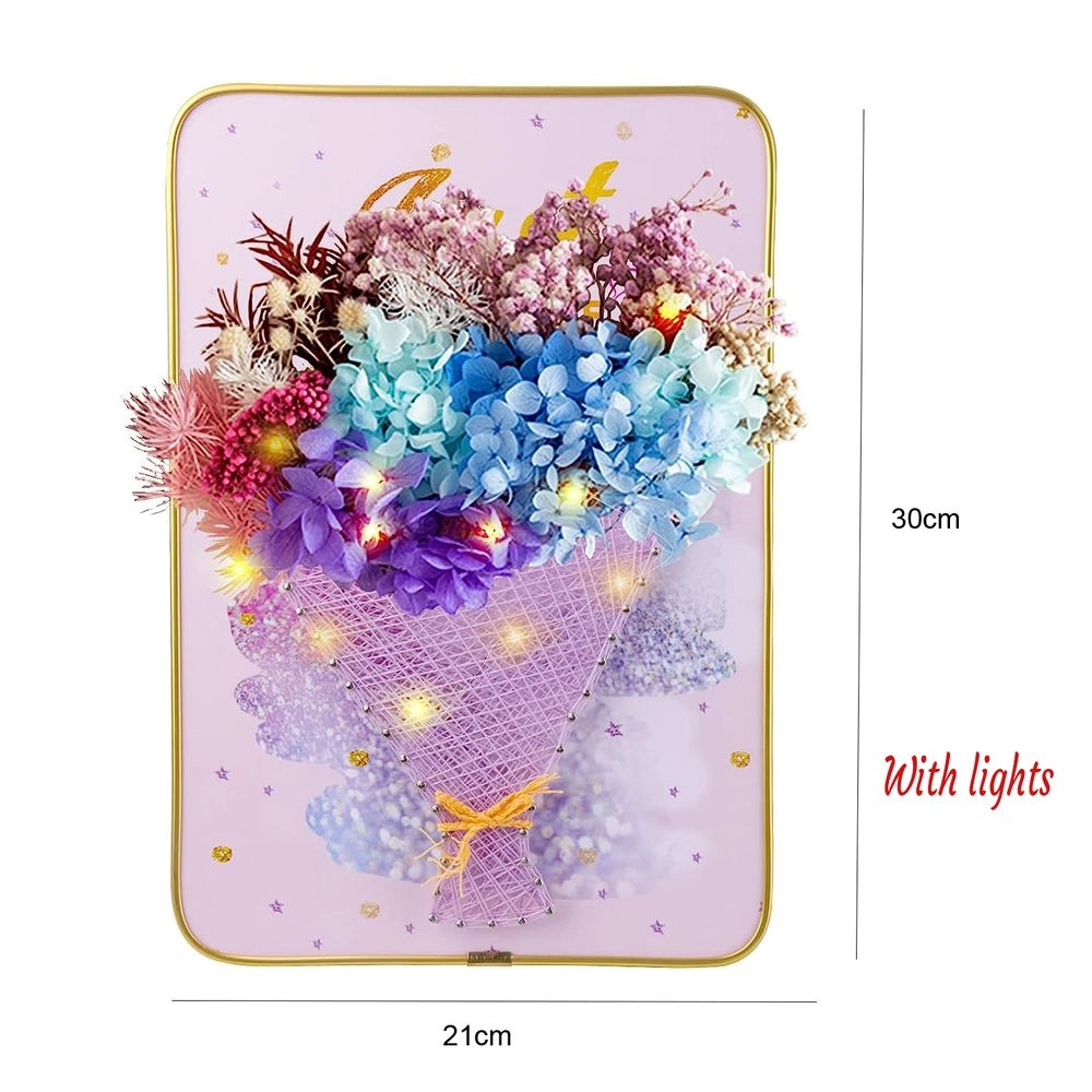 DIY String 3D String Art Kit - 6+ years