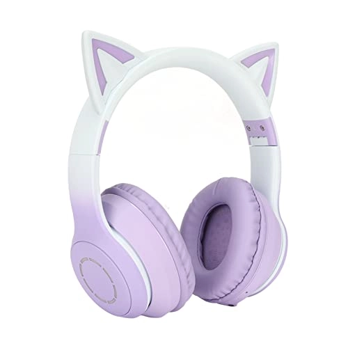 Cute Cat Ear Gaming Headphones Wireless Headset