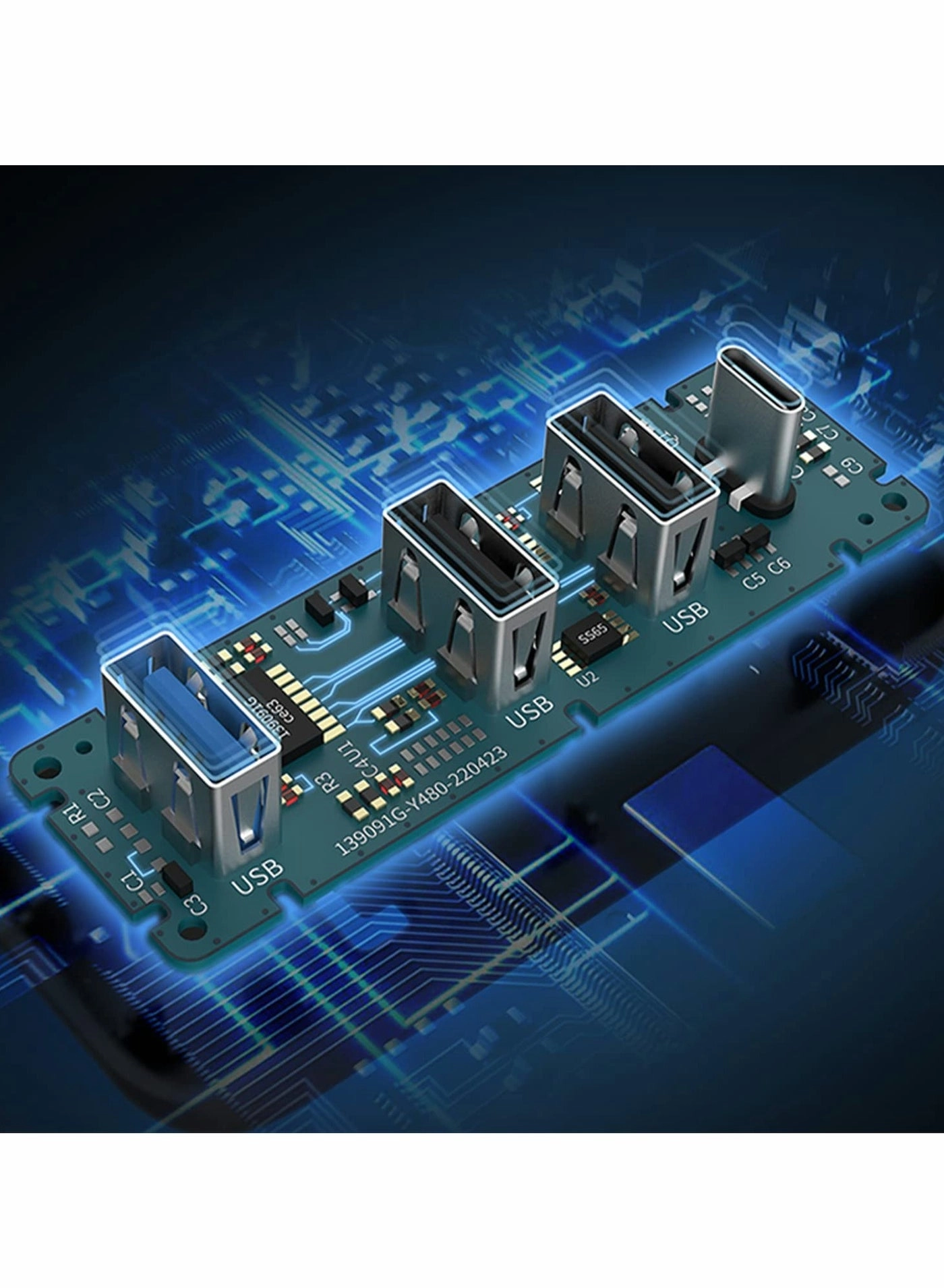 Glovebox USB Hub - USB 3.0 Tesla Model 3 and Model Y