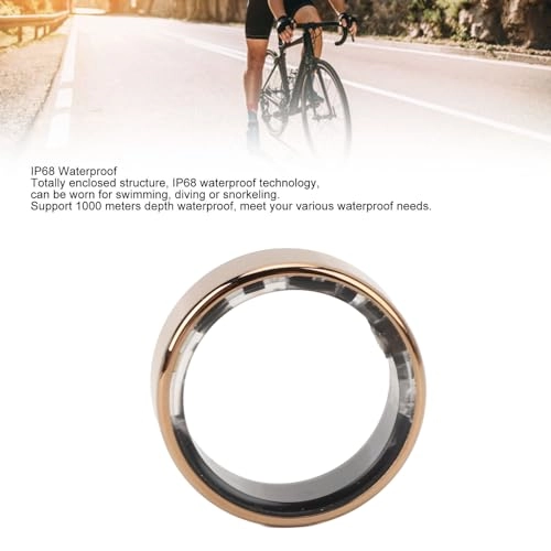 Smart Ring - IP68 Waterproof 18mAh Pedometer