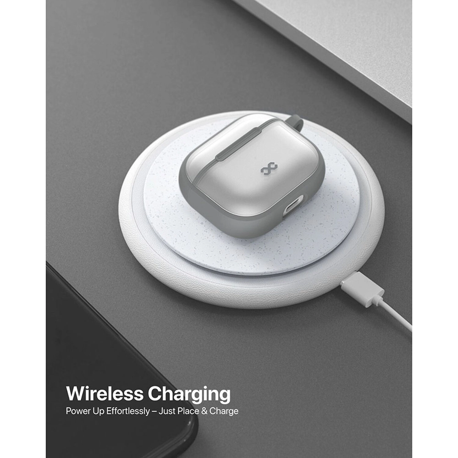 Vizo Case for AirPods 4 - Shockproof Wireless Charging