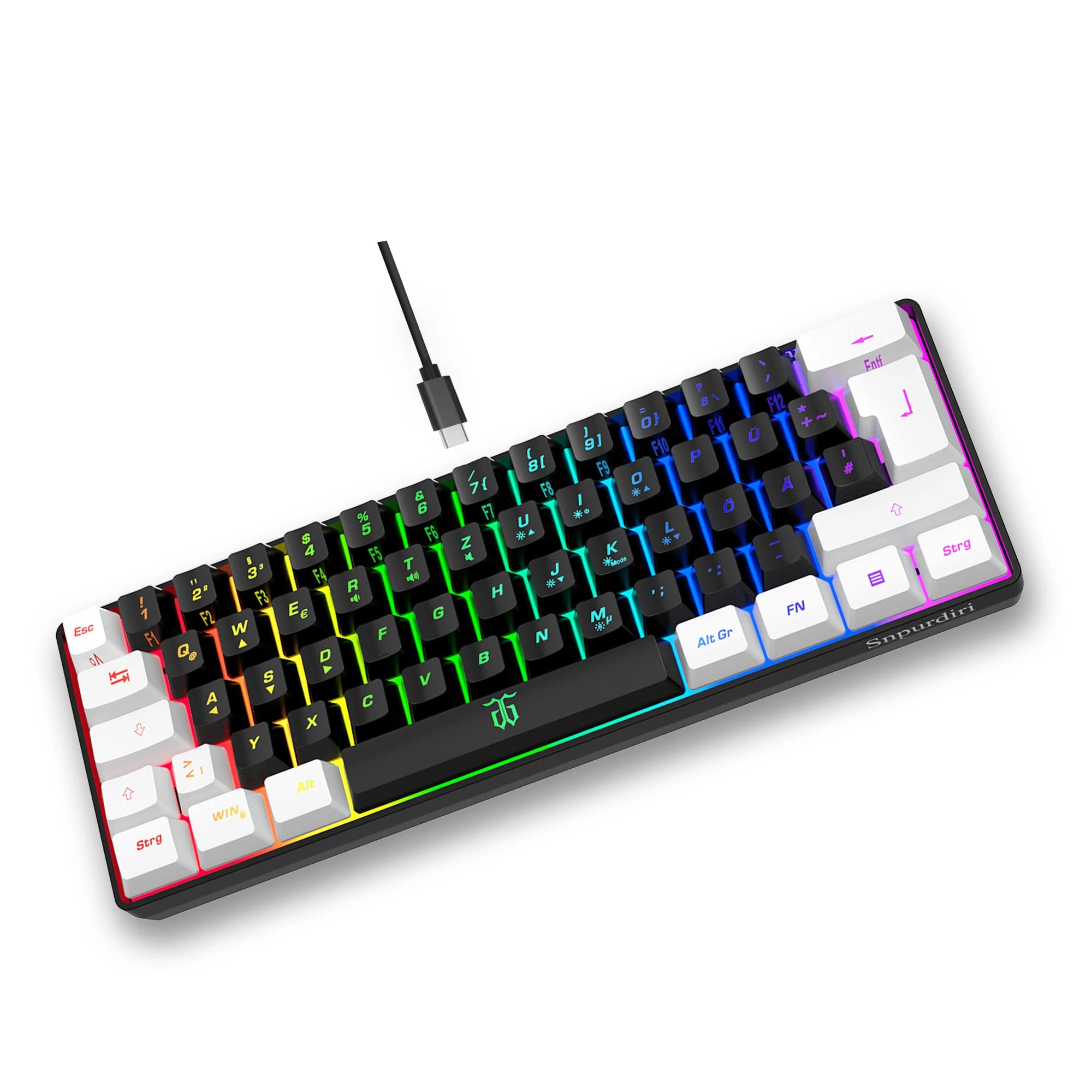60% Mechanical Gaming Keyboard - Wired