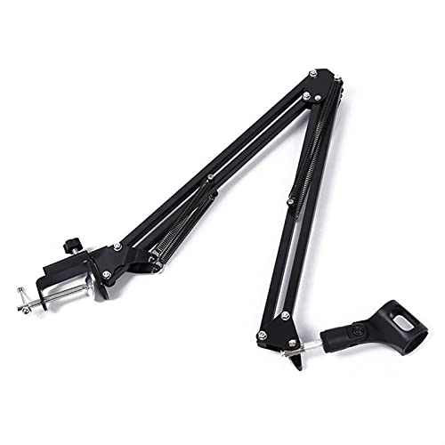 Mic Stand - Extendable Scissor Arm Table Mounting Clamp