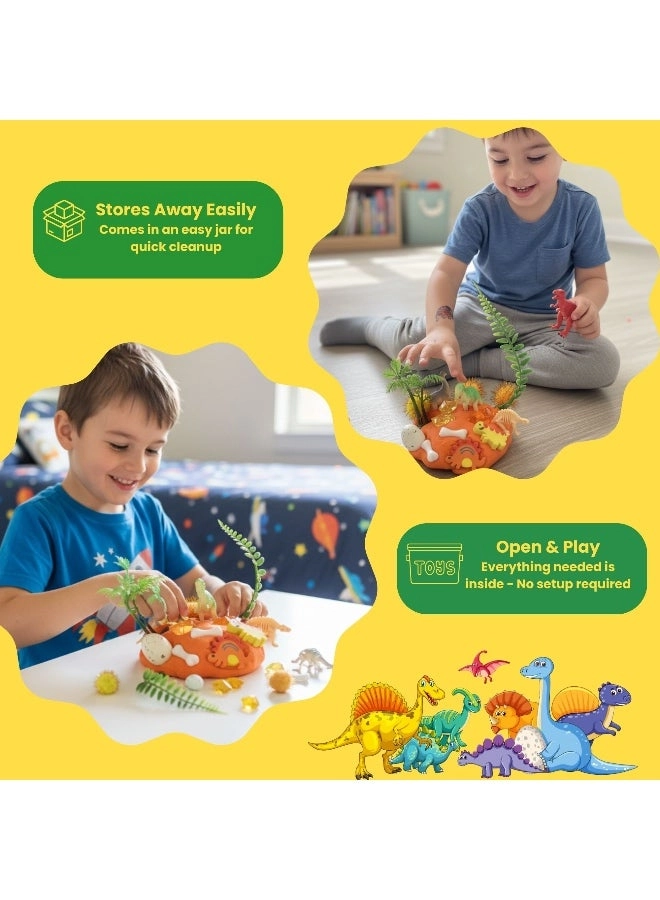 Prehistoric Sensory Dough Jar - 3+ Years