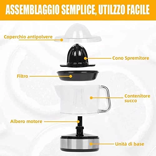 Electric Citrus Juicer - 220 watts 700 Milliliters