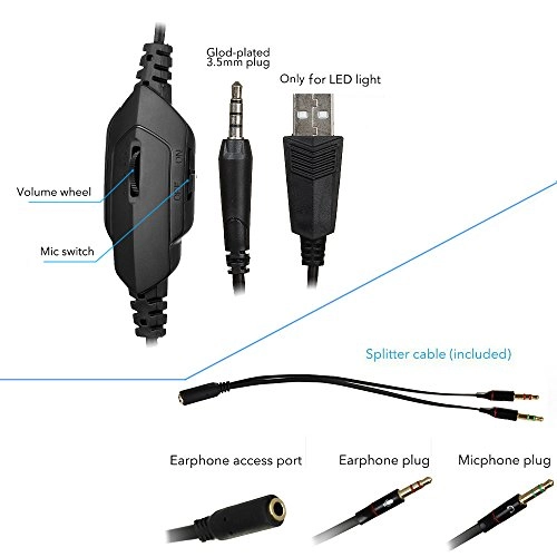 Gaming Headsets Wired Headset