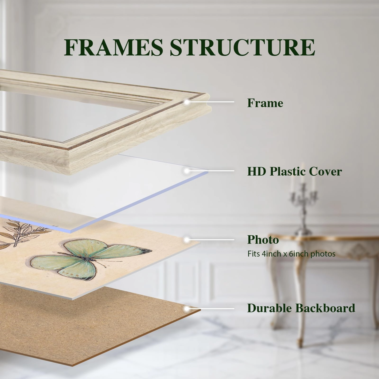 Picture Frame - 4x6 Pack