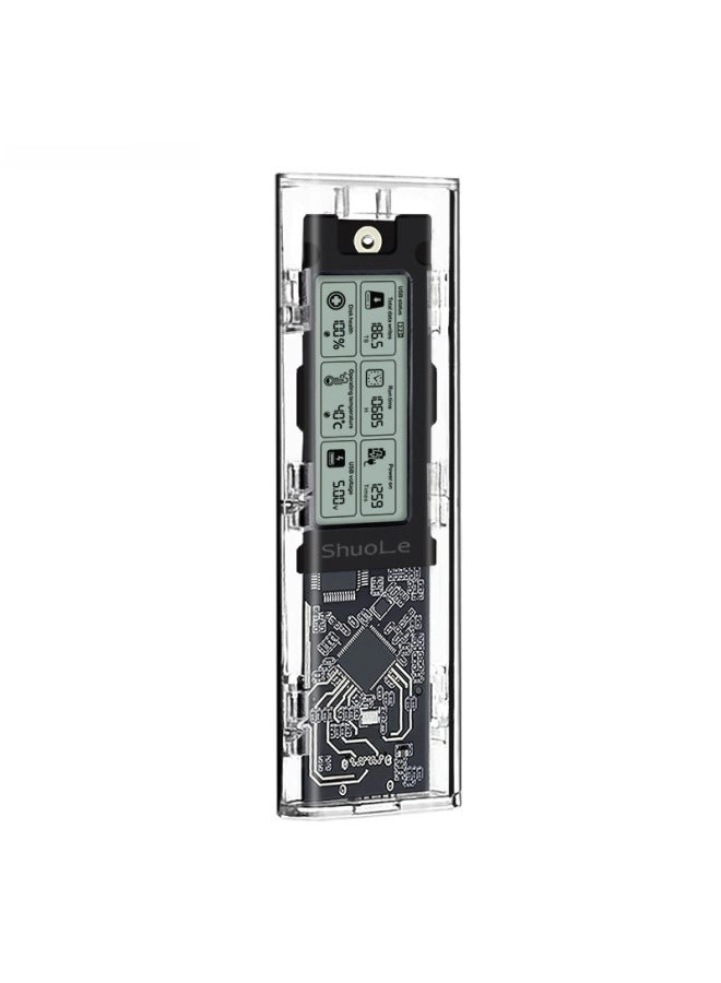 M.2 SSD Enclosure - NVMe SATA Dual Protocol 10Gbps USB-C/A