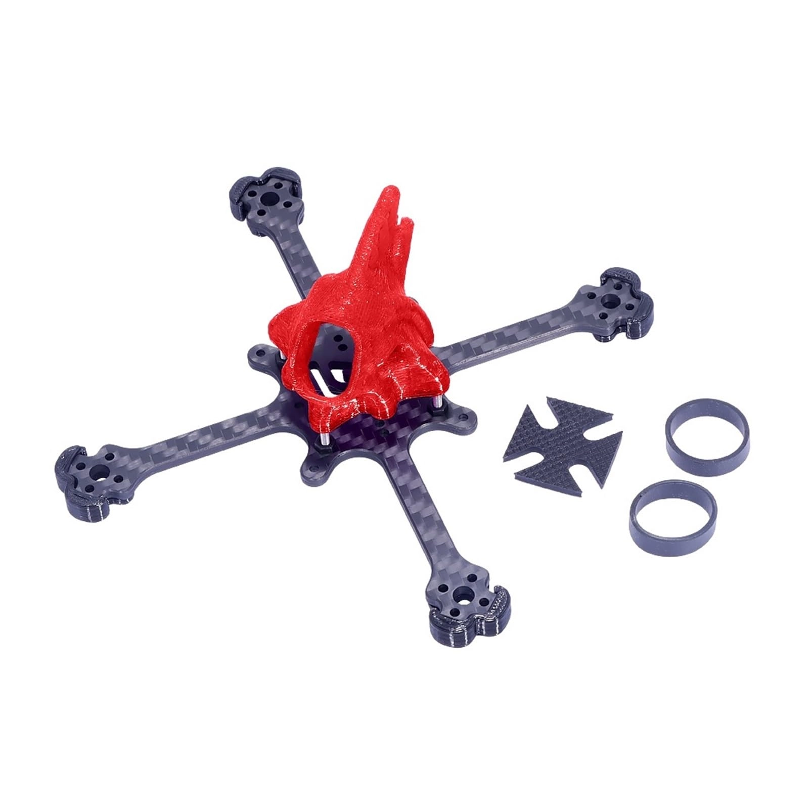 SxRakiO FPV Racing Frame Kit - 114mm 118mm 3mm