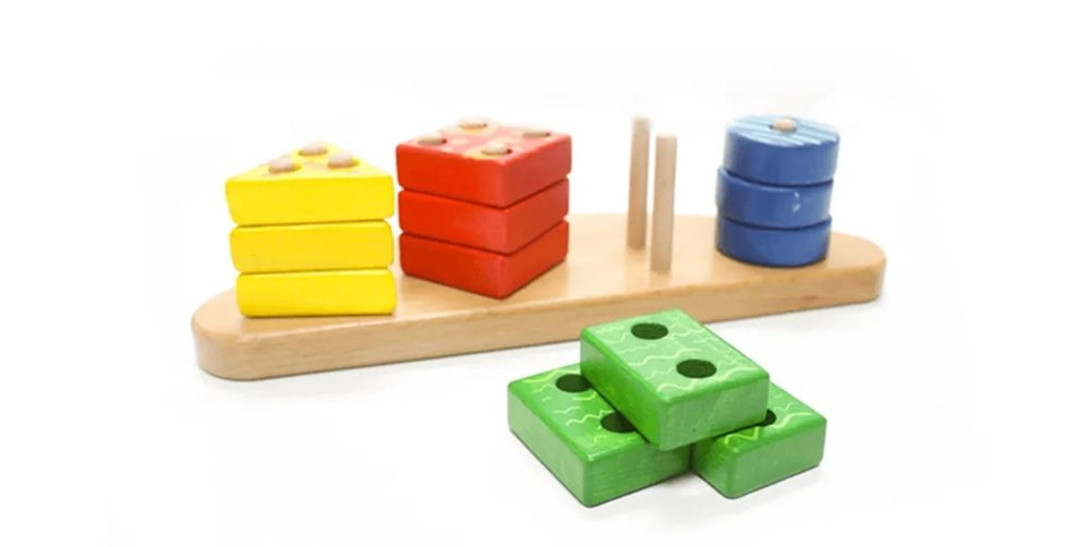 Shape Matching Board - 3 years+ 19 pieces