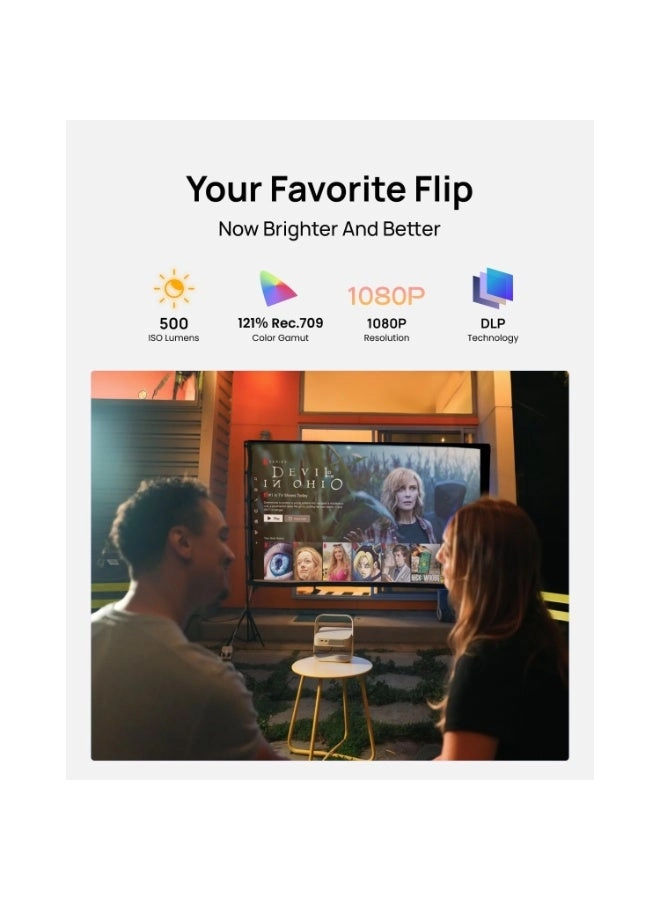 Elfin Flip Plus 500 ISO Lumens