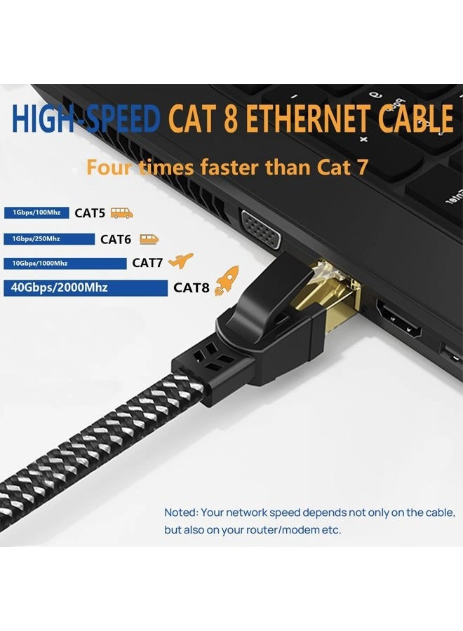 Cat 8 Ethernet Cable - 75 ft