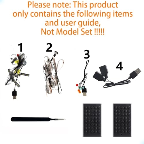 LED Light Kit for LEGO Avengers Tower 76269