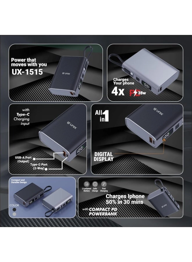 UX-1515 - 10000mAh 35W